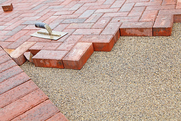 Best Brick Driveway Pavers  in Amherst, TX